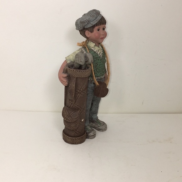 Sarahs Attic 1993 Golfer Spike Figurine - Picture 3 of 8